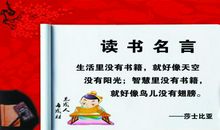 关于读书见解的名言