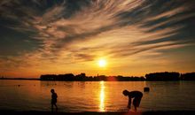 描写日落的古诗句