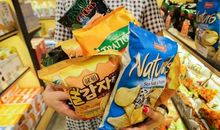 吃零食开心的句子