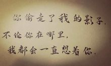 偷影子的人经典句子