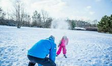 赞美下雪开心的句子