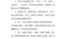 描写四季的语段