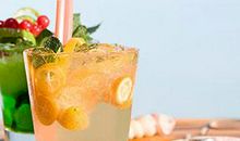 吃冷饮开心的句子