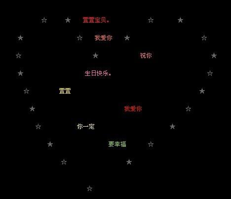 QQ生日祝福留言