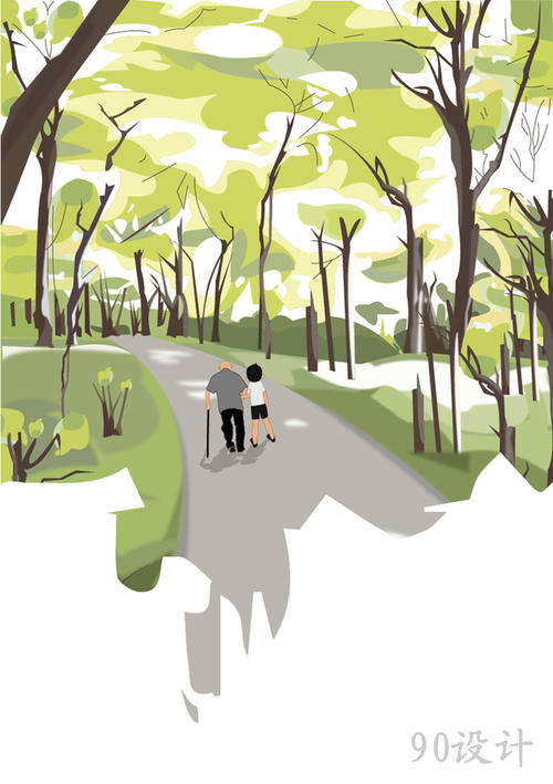 亲情粘在一起的句子 1