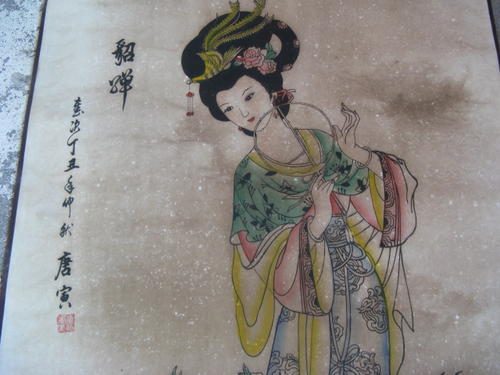 用来描述古代美女的句子