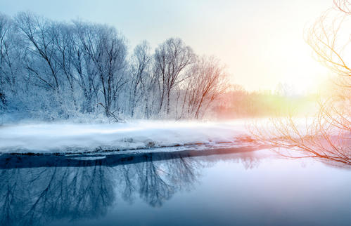 写关于冬季风光的诗