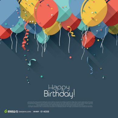 15.今天是你的生日。祝您：致富的步伐越快越好，一天之内就能实现飞跃；发展的速度就像汹涌的河流，势不可挡。好事发生，如雨后的蘑菇，无休止的溪流；祝福就像比赛中的接力，好运就过去了。生日快乐！