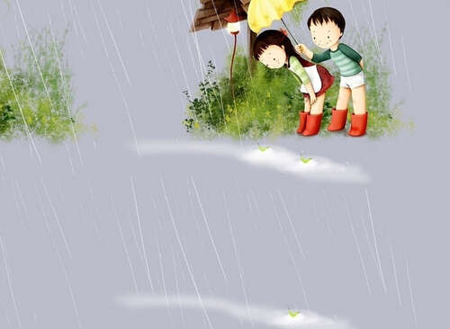 关于雨的审美句子