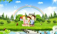 写赞美人世间的亲情的句子