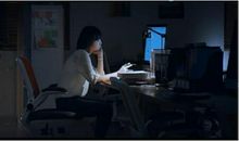 形容加班到很晚的句子