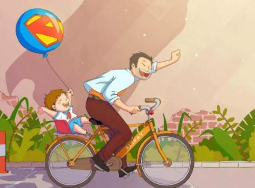 10.世界上有很多父亲，但是你是最好的父亲。