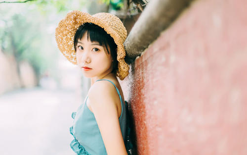 12.我在路上遇见了你，你笑得如此美丽，眼中带着害羞的影子，我也很高兴认识你，但是过去之后，我突然感到不舒服，好像你走了，想哭，然后梦醒