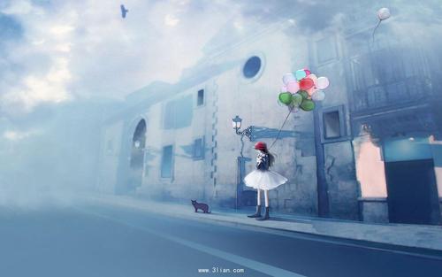 10.你的身影是帆,我的目光是河。我想保留你多少次,但我不能。我知道世界上最稀有的东西是友谊,而更珍贵的东西是自由。