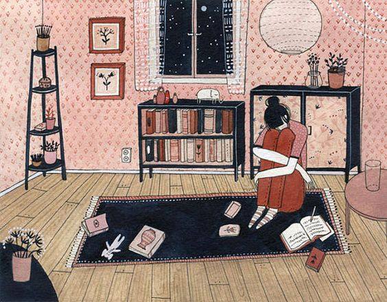 11.我没有th动或哭泣,我没有哭泣,我只是非常悲伤,悲伤和孤独。