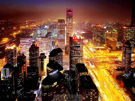 描述繁荣城市的句子