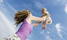 孩子看到妈妈开心的句子