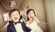 孩子们笑得开心的句子