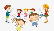 写孩子开心玩耍的句子