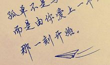 有诗意表白的句子