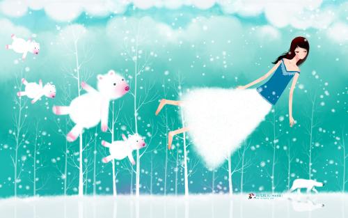 12.姐妹比天空大,姐妹们将永远并肩站立。