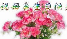 祝母亲生日快乐短信