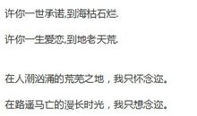 较长的情侣个性签名