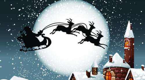 圣诞前夕有趣的祝福