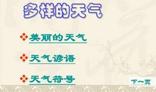 一至六年级的气象谚语