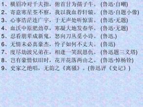 关于鲁迅读书的名言