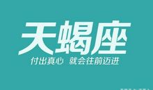 天蝎骑赛经典句子