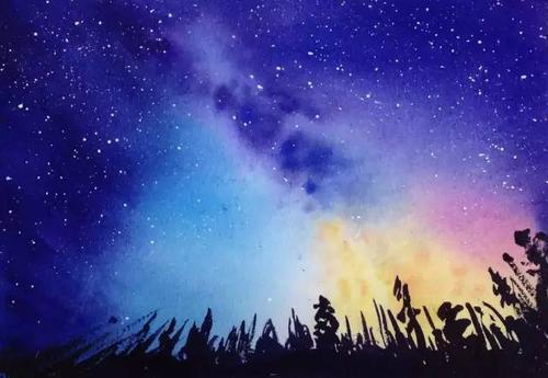 星空美丽的句子