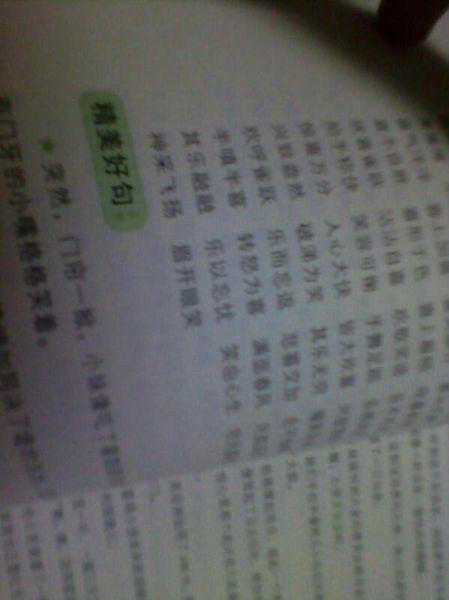 写出好的单词和句子