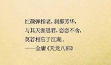 电视中的经典句子