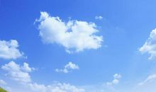 表示空气清新的句子