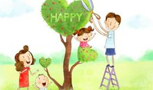 描写幸福家庭的句子