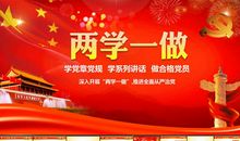 部队两学一做标语