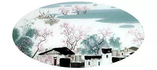 描写一座小桥流水的诗