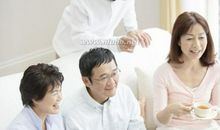 描写家庭幸福的段落