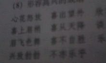 关于山的四字词语