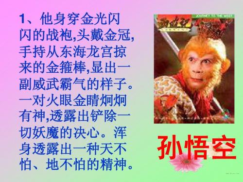 小学生外貌描述