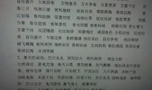 描述春天的四字词语