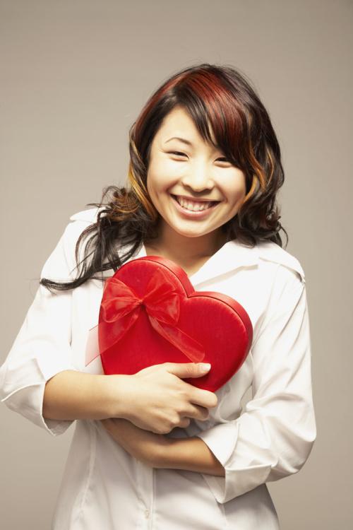 收到礼物后谢谢