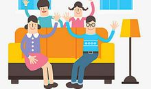 关于一家人幸福的句子