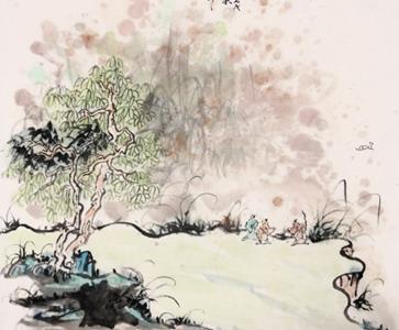 关于描述山水的句子