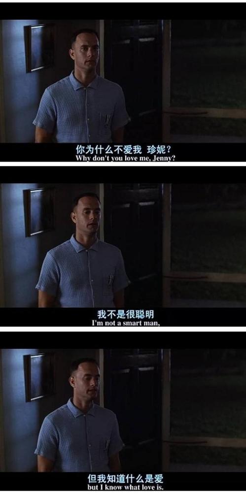 阿甘正传经典语录