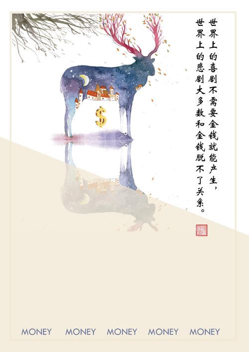 关于金钱的英语名言