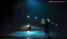 描述雨夜的句子
