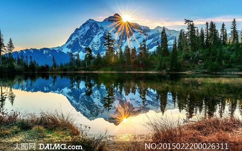 描写美丽风景的诗