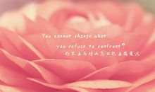 经典的英文励志句子